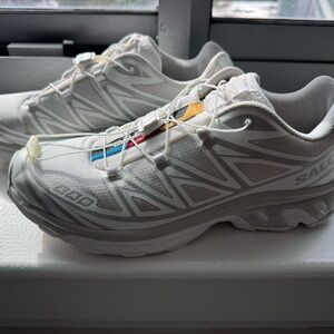 Salomon XT 6 White Lunar Rock: Size M10 / W11